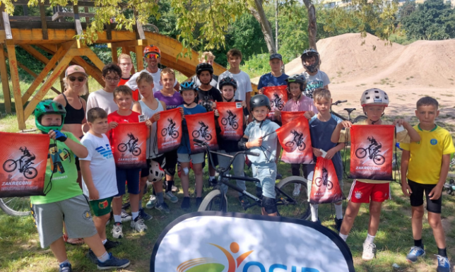 Ośrodek Sportu i Rekreacji w Suwałkach zorganizował wakacyjne warsztaty rowerowe