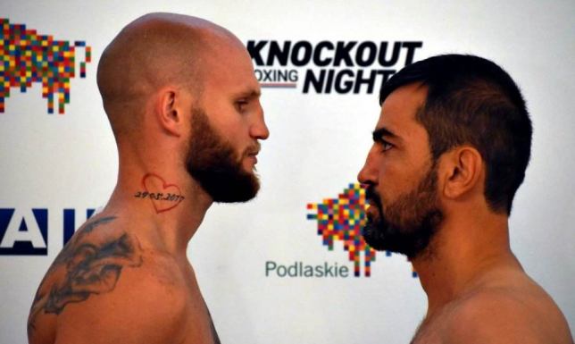 Ważenie zawodników przed galą bosku