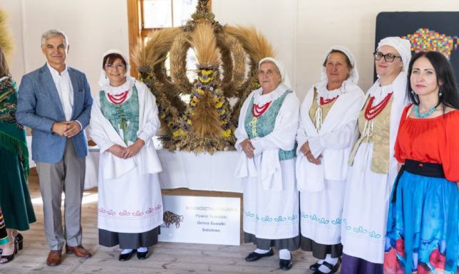 Panie z Koła Gospodyń Wiejskich z Sobolewa w gminie Suwałki