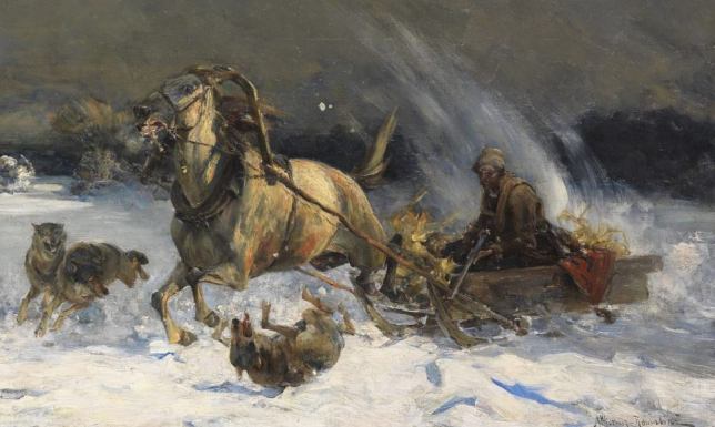 Wernisaż wystawy „Alfred Wierusz-Kowalski i wilki” kameralny pokaz jednego z najpopularniejszych motywów w twórczości malarza