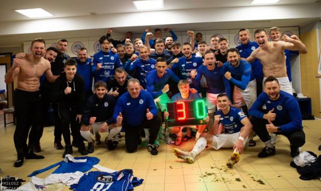 Ostatni mecz w tym roku w Suwałkach zakończony zwycięstwem Wigry Suwałki - KKS Kalisz 3:0