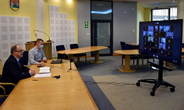 Spotkanie prezydenta z prezesami spółek w sprawie wiosennych porządków