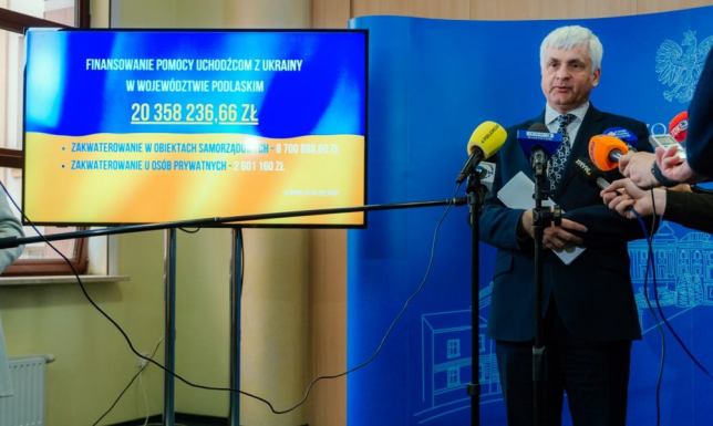 Ponad 20 mln zł na pomoc uchodźcom z Ukrainy