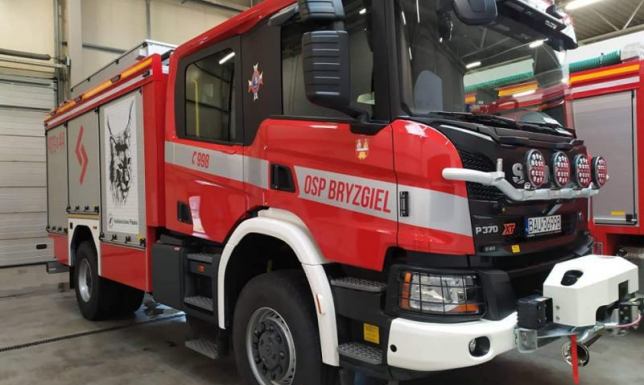 Bitwa o wozy, wóz gaśniczy w gminie Nowinka