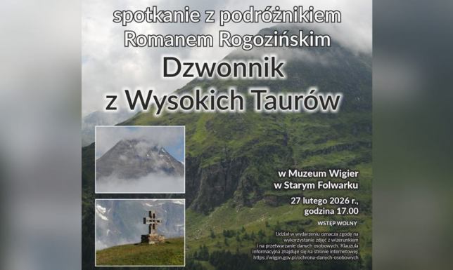 spotkanie z podróżnikiem Romanem Rogozińskim