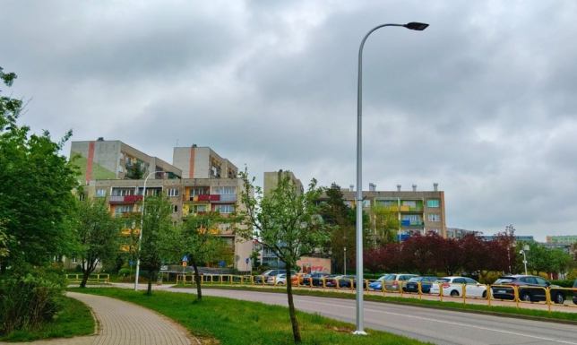 prace związane z modernizacją oświetlenia ulicznego