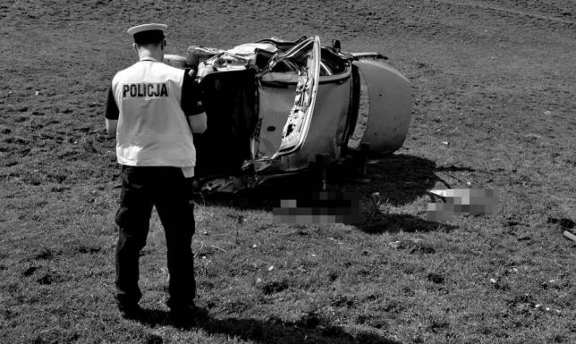 Śmiertelny wypadek na trasie Prudziszki - Jeleniewo