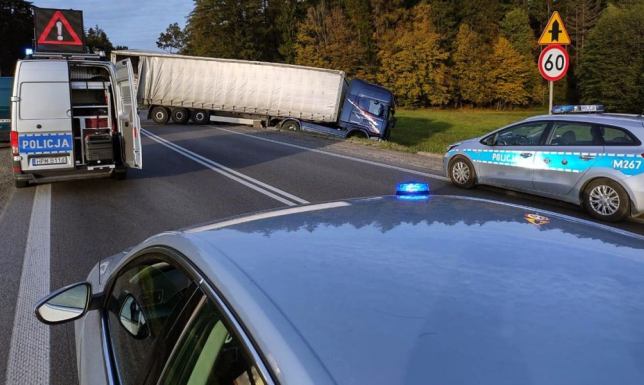 Śmiertelny wpadek na trasie Suwałki - Budzisko Wypadek w miejscowości Lipniak w gminie Szypliszki