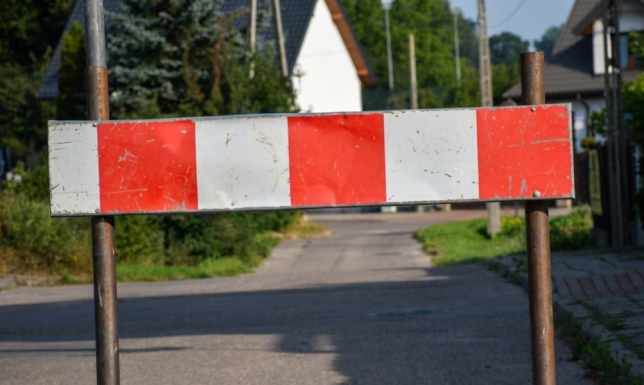 Zamknięcie ulic w związku z przebudową kanalizacji deszczowej