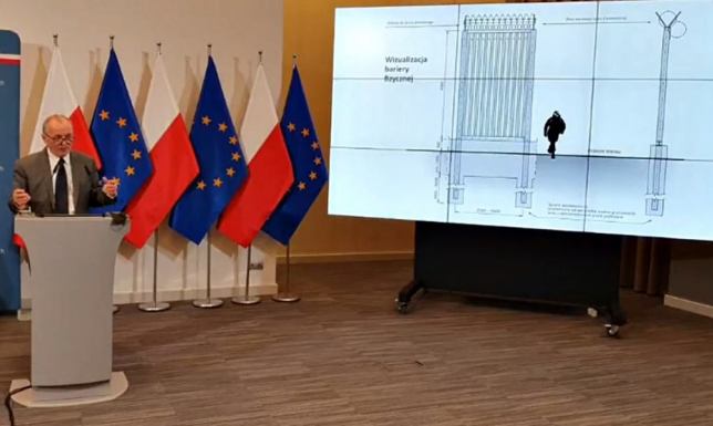 Szczegóły dotyczące budowy zapory na granicy polsko-białoruskiej