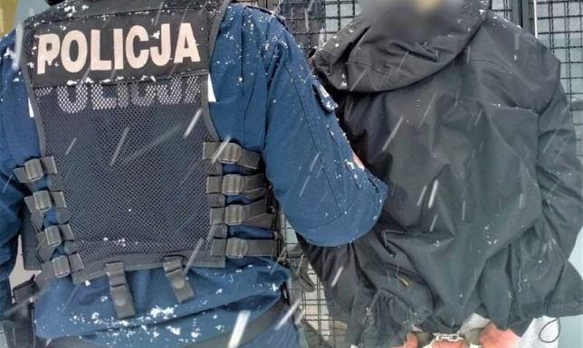 wpadł, mimo iż przemalował rower, aby nie wzbudzać podejrzeń