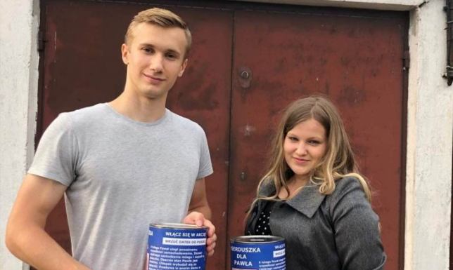 Charytatywna zbiórka dla Pawła