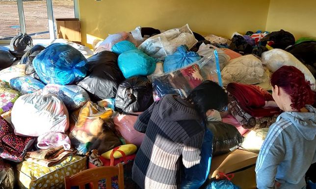 W Suwałkach są już zbierane dary dla Ukraińców