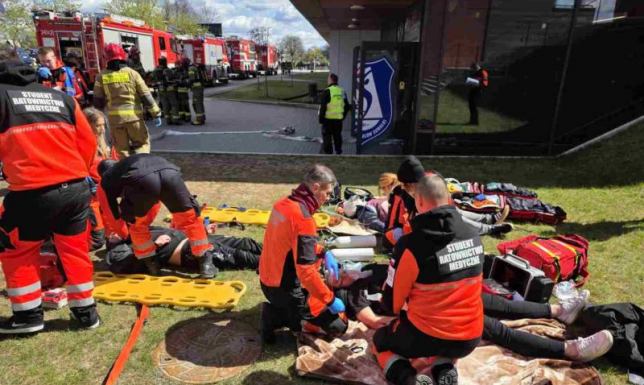 Razem dla Bezpieczeństwa – sport, edukacja i praktyczne ćwiczenia służb w Suwałki Arenie