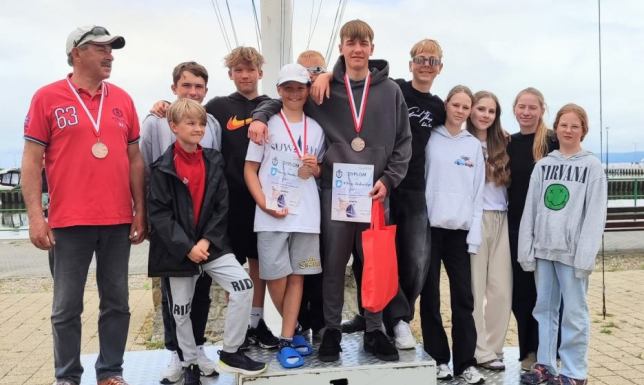 Brązowy medal Mistrzostw Polski Juniorów Młodszych w klasie CADET