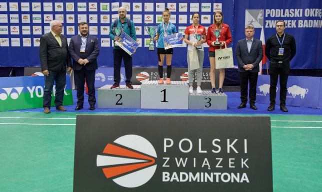 Medale badmintonistów SKB w Białymstoku