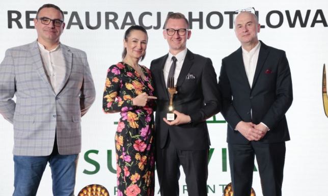 Restauracja Sudavia po raz drugi ze Złotym Widelcem