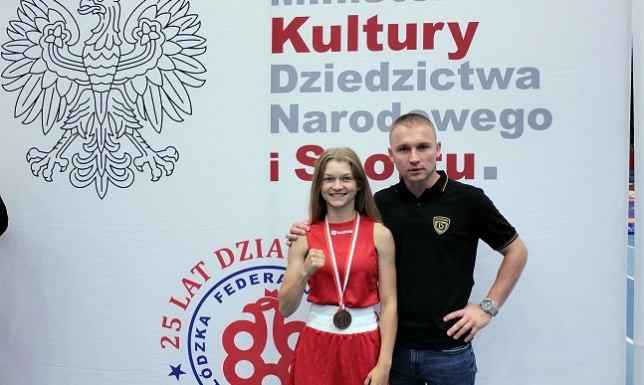 Zuzanna Krysińska brązową medalistką Mistrzostw Polski Kadetek w boksie