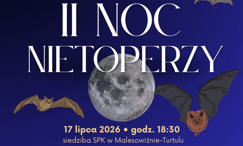 spotkanie z chiropterologiem, prelekcja o nietoperzach, wspólne nasłuchy detektorowe