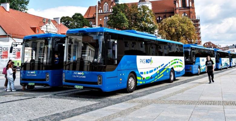 Elektryczna flota w PKS Nova