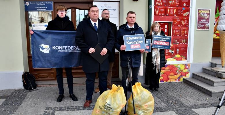 Obowiązkowe kaucje na niemal wszystkie plastikowe butelki