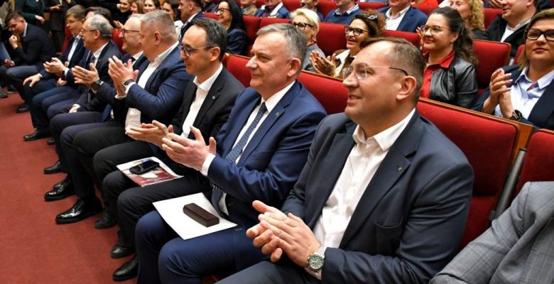 Dariusz Klimczak, Stefan Krajewski oraz Paweł Bejda w Suwałkach