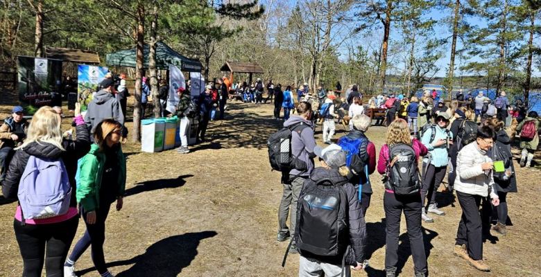 Augustów stał się w sobotę (11.04) stolicą pieszych wędrówek
