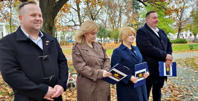 Konferencja prasowa suwalskiego oddziału Nowej Nadziei