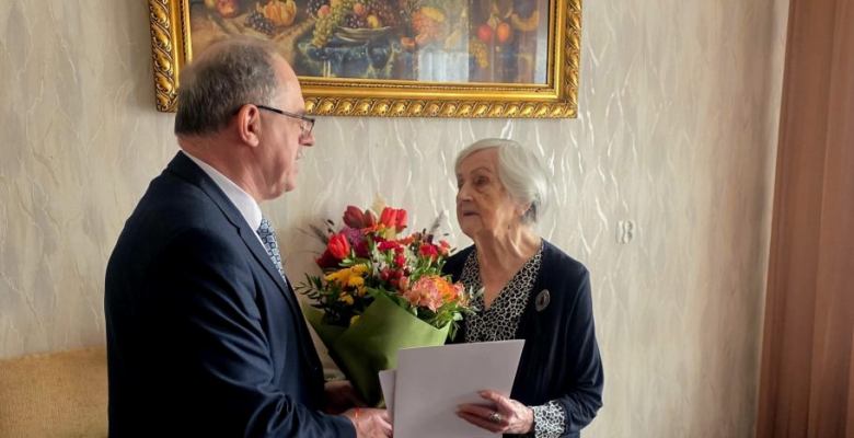 setne urodziny obchodziła suwalczanka Helena Hanc