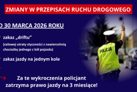 kolejne zmiany w przepisach ruchu drogowego od 30 marca