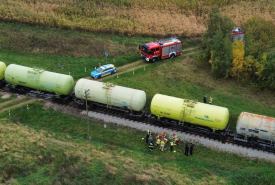 Śmiertelne potrącenie na przejeździe kolejowym w Niedźwiedzkich