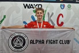Suwalczanin Szymon Zieliński z ALPHA TEAM Suwałki