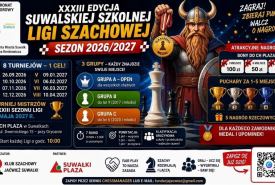 Klub Szachowy Jaćwież Suwałki zaprasza do udziału 