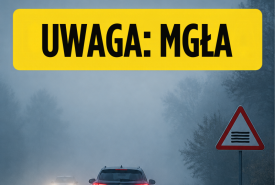Gęsta mgła ogranicza widzialność. Utrudnienia mogą potrwać do południa