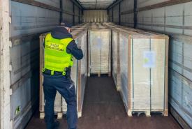 wartość zabezpieczonego towaru to niemal 750 tys. zł