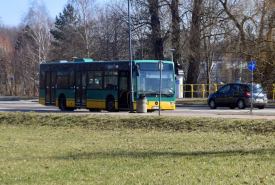 MPK na ulicy Krzywólka do mostu rzeki Czarna Hańcza.