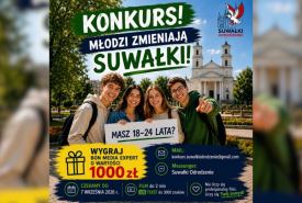 Stowarzyszenie Suwałki Odrodzenie zachęca do udziału w konkursie