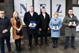 konferencja prasowa działaczy Konfederacji (Nowa Nadzieja i Ruch Narodowy)