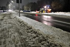Temat zimowego odśnieżania dróg i chodników w Suwałkach