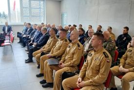 Zanotowano ogółem 1038 zdarzeń, w tym pożarów 268,