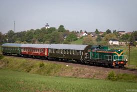 przejazd specjalnym pociągiem turystycznym RETRO "JAĆWIEŻ"