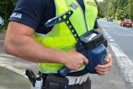 kierowca jechał 103 km/h w obszarze zabudowanym