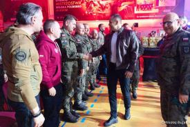 Prezydent Polski Karol Nawrocki gościł w czwartek (22.10) w Suwałkach