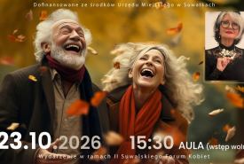 Spotkanie skierowane jest do seniorów oraz mieszkańcy miasta