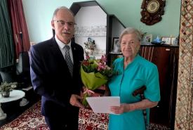 Jubilatka urodziła się w 1926 roku w Cegieln