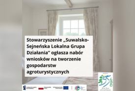 Wsparcie tworzenia gospodarstw agroturystycznych - nabór wniosków Wsparcie tworzenia gospodarstw agroturystycznych - nabór wniosków