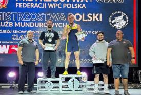 Strażak z Suwałk z kolejnym sportowym sukcesem Wojciech Barszczewski z Jednostki Ratowniczo-Gaśniczej nr 1 w Suwałkach