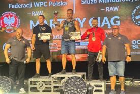  I miejsce w kategorii wagowej do 90 kg służb mundurowych