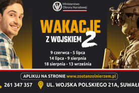 Wojskowe Centrum Rekrutacji w Suwałkach zaprasza wszystkich ochotników