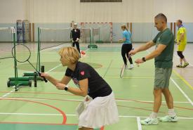 charytatywny turniej badmintona wspierający 34. Finał WOŚP